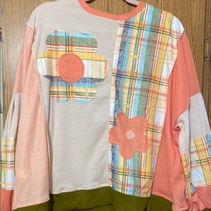Colorful Patchwork Shirt